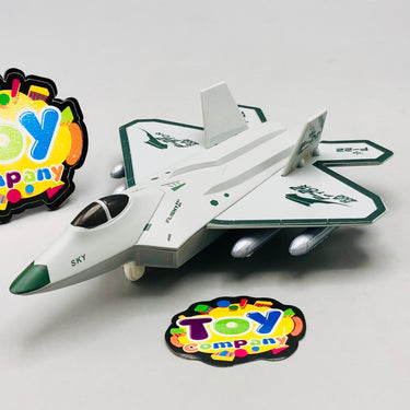 1Pc Alloy Pullback Aircraft Model - Assortment
